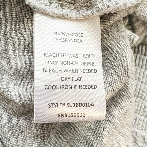 Molly & Isadora Plus Size Dress 1X Womens Tiered Ruffle Maxi Lounge Stretch Boho - Picture 6 of 6